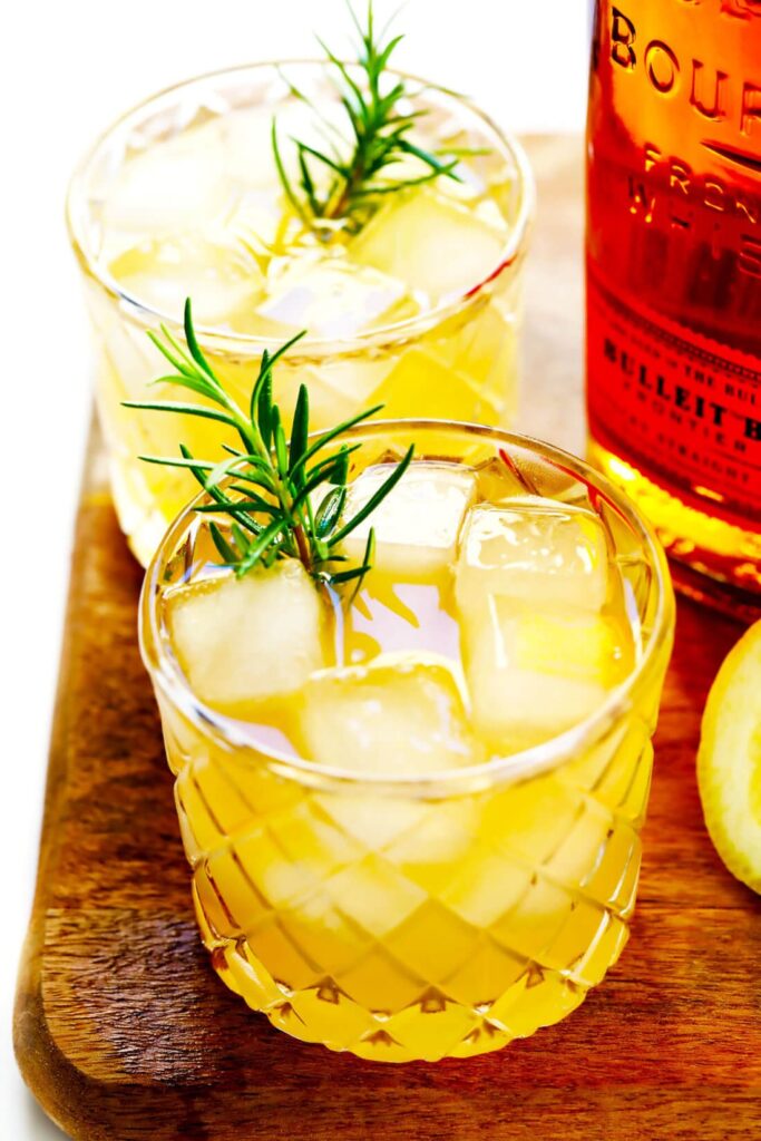 Fizzy Whiskey Lemonade