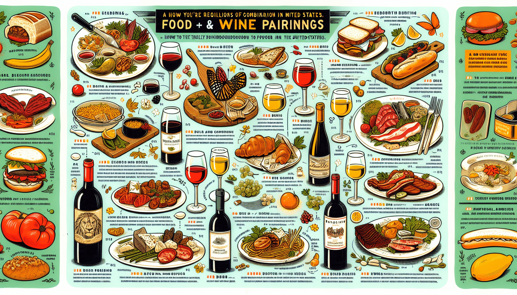 The Ultimate Guide to Food and Wine Pairing in the US