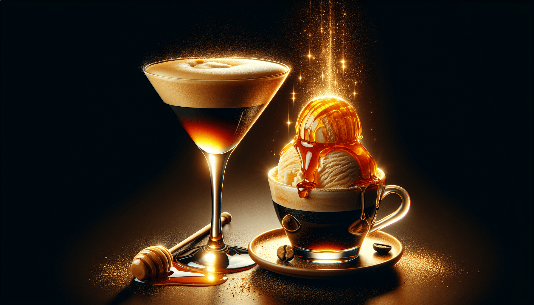 Starbucks Reserve Introduces Hot Honey Espresso Martini and Hot Honey Affogato