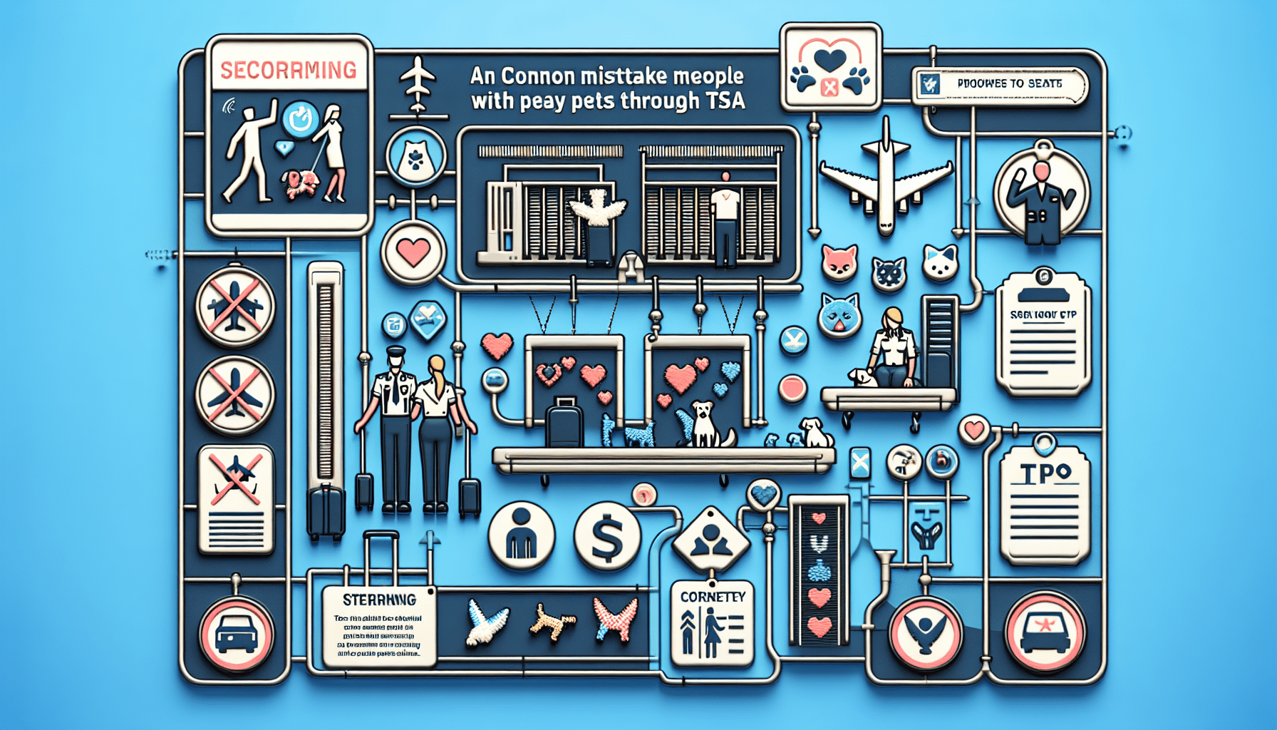 The Dangerous Mistake Too Many People Make While Going Through TSA With A Pet