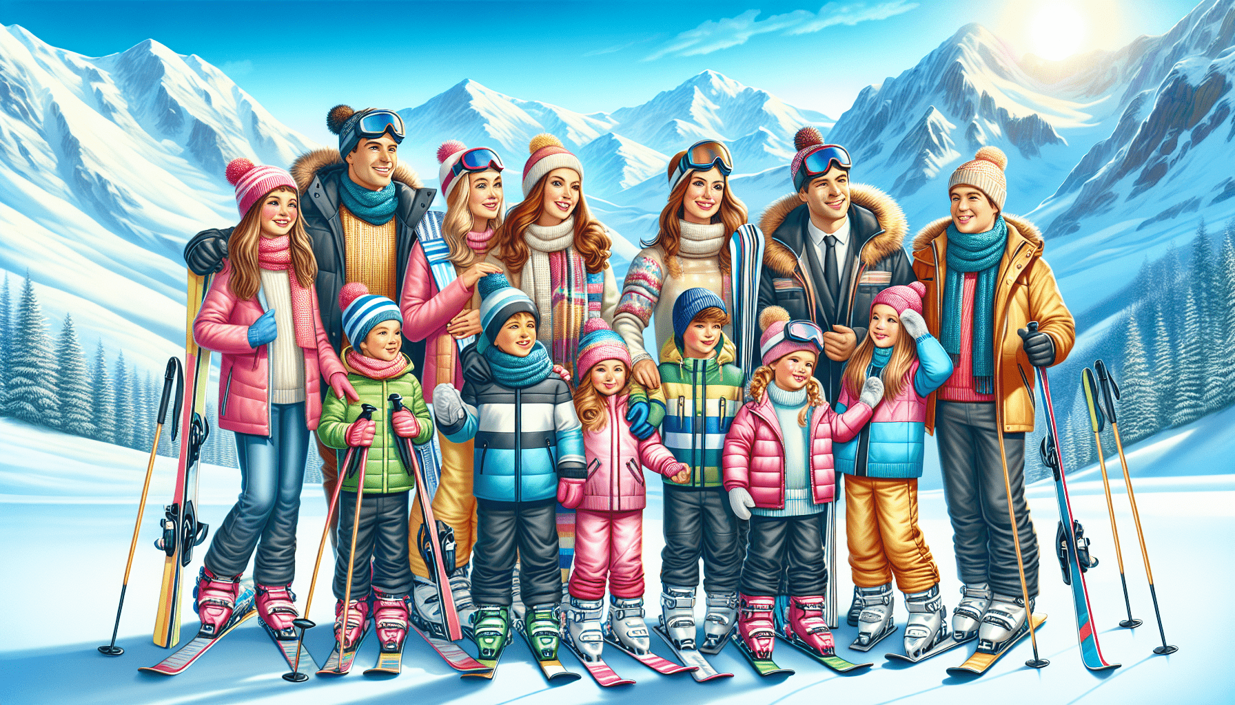 Check Out Not Enough Nelsons YouTube Video of Their First Ski Trip with 10 Kids