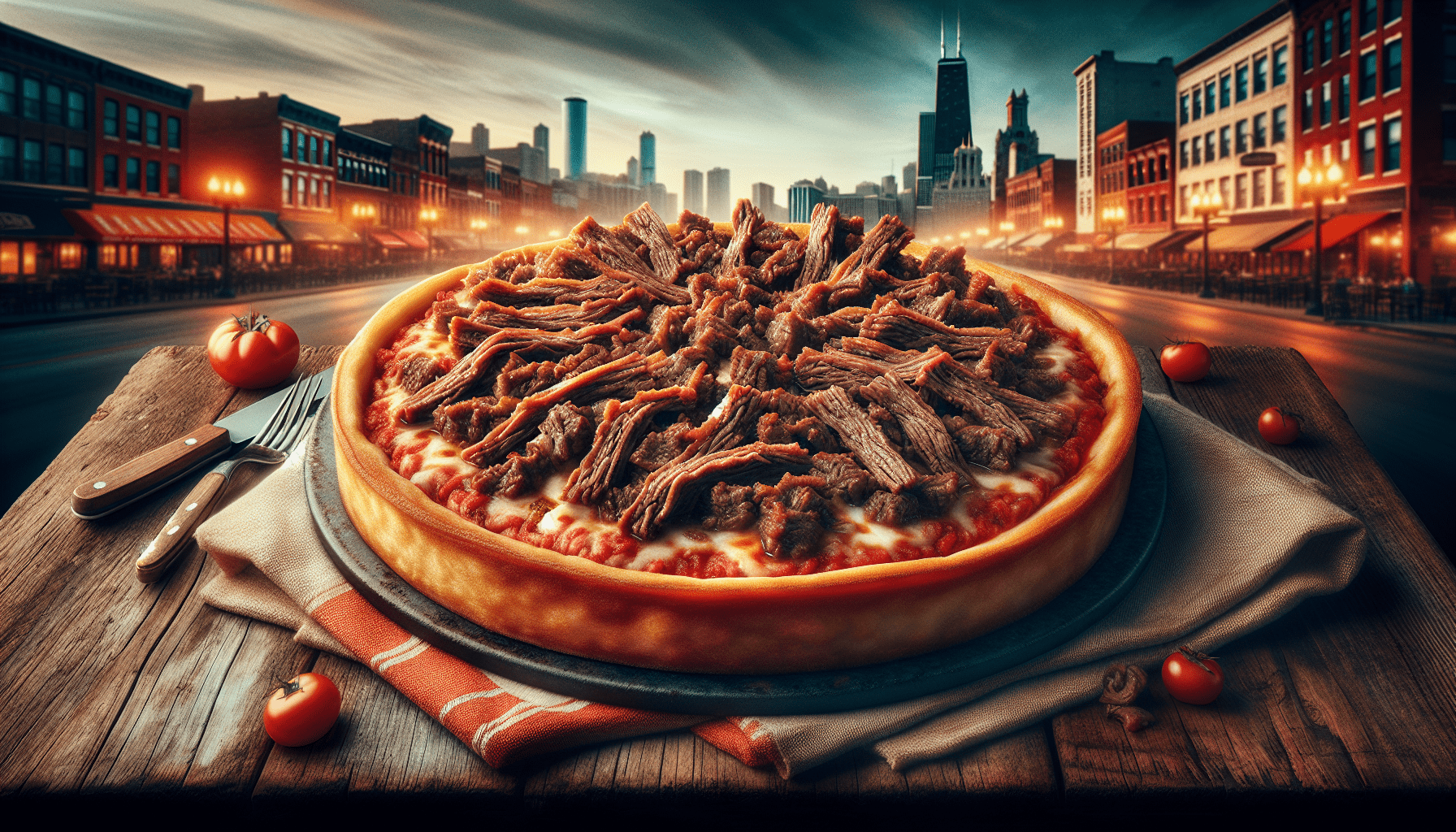 Portillos And Lou Malnatis Italian Beef Deep Dish Pizza Is Back For Its Third Year