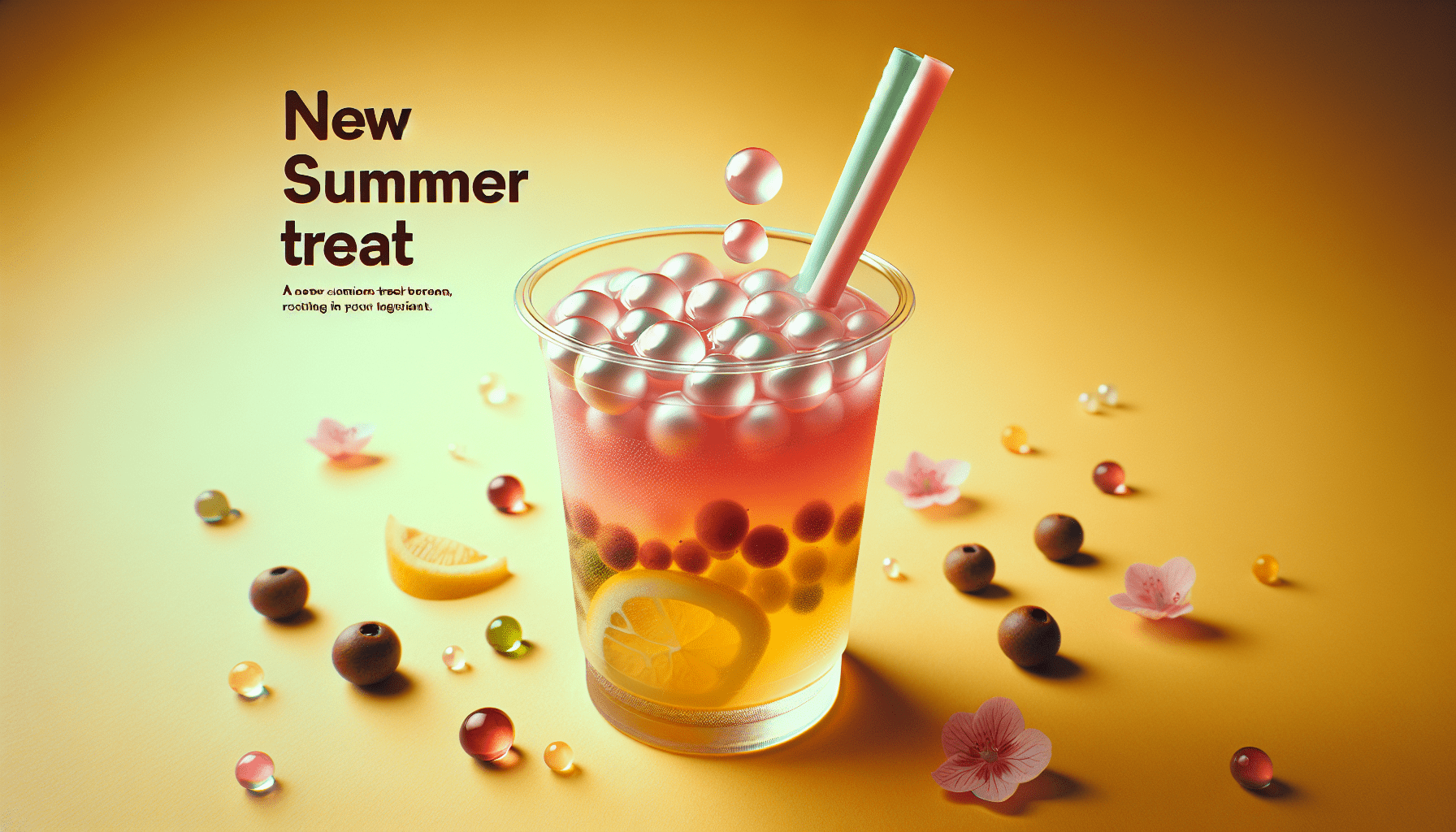 Starbucks Introduces a Refreshing Twist with its Own Boba this Summer