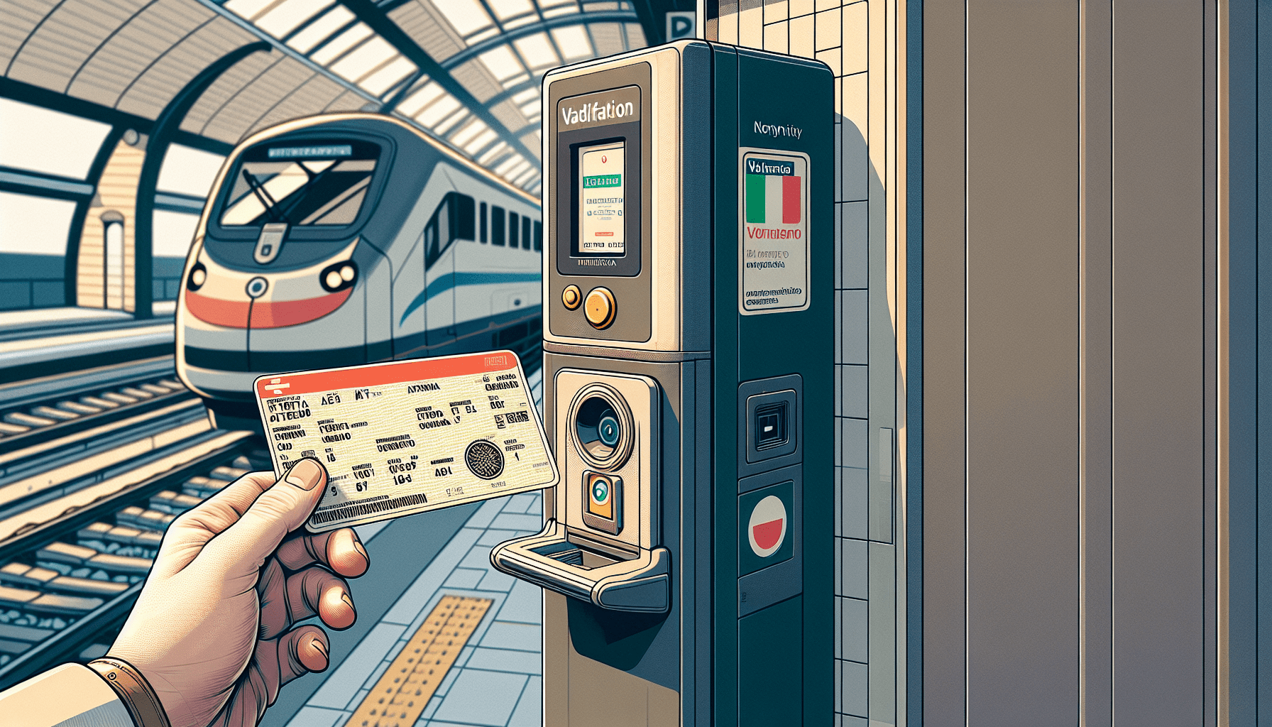 This TikToker Has A Genius Trick To Tell If Your Italian Train Ticket Needs Validating