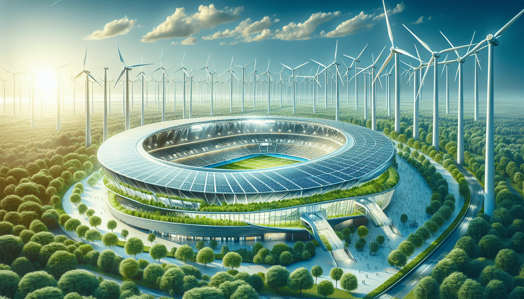 95% of Olympic Venues to Use Existing Facilities Powered by Renewable Energy