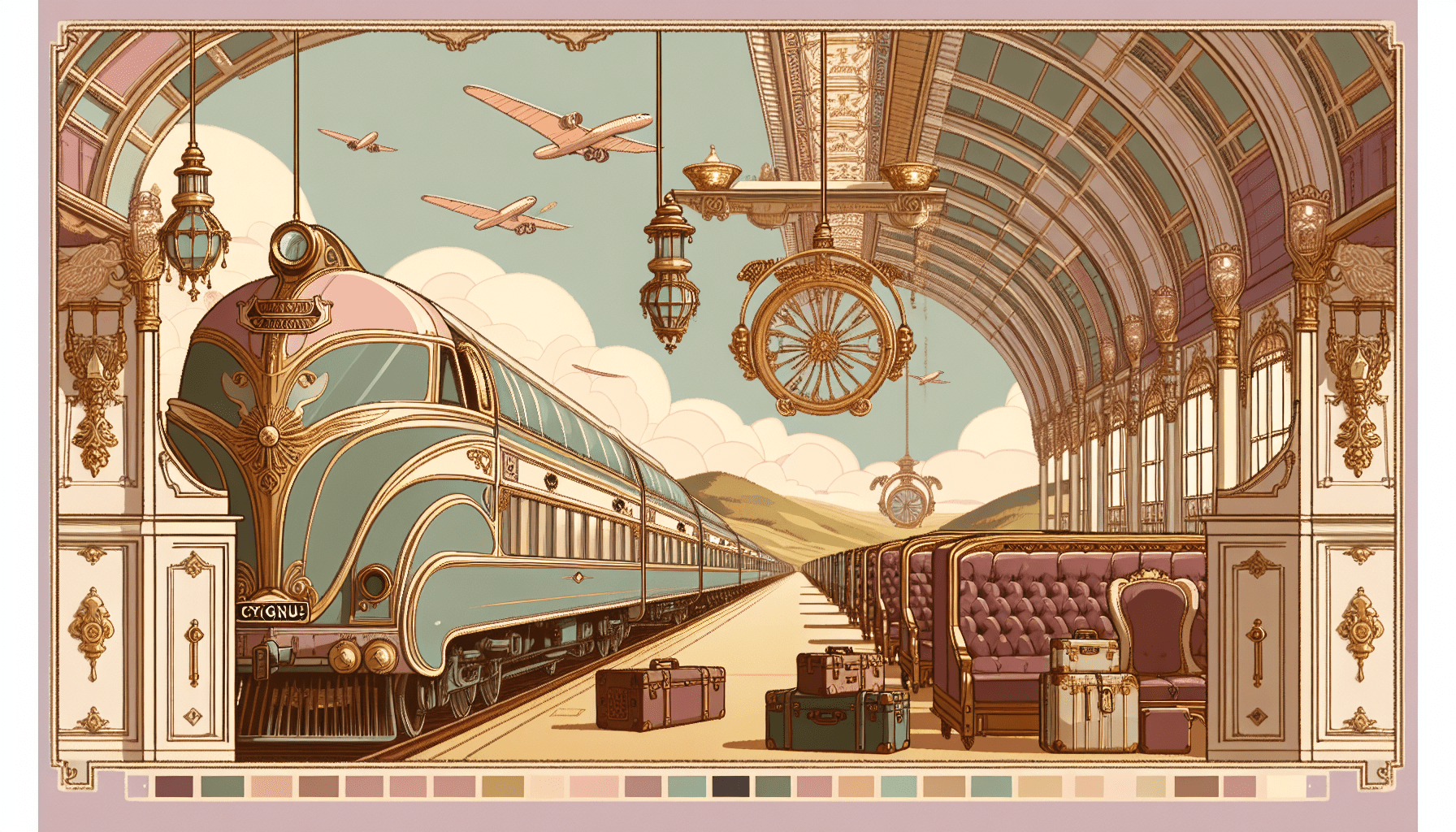 Explore the Cygnus: A Wes Anderson Train Journey