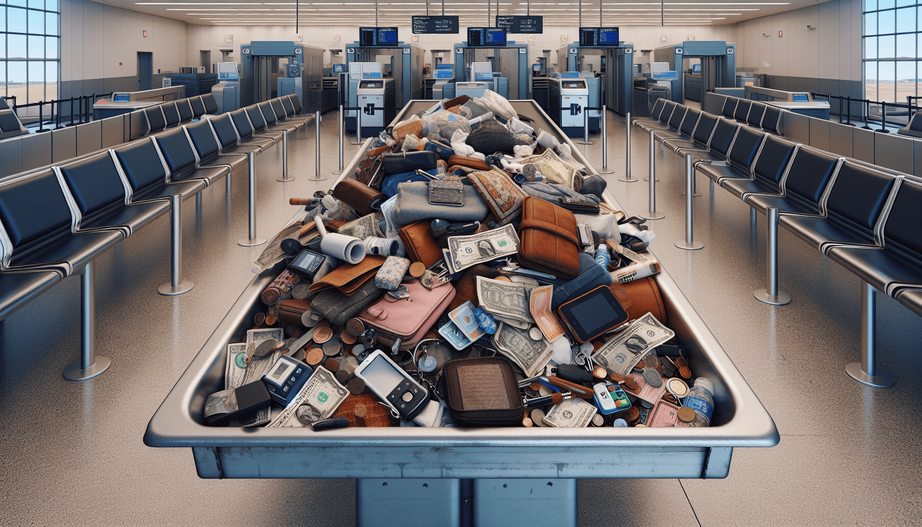 How Airport Travelers Forgot Close To $1 Million At TSA Checkpoints In 2023