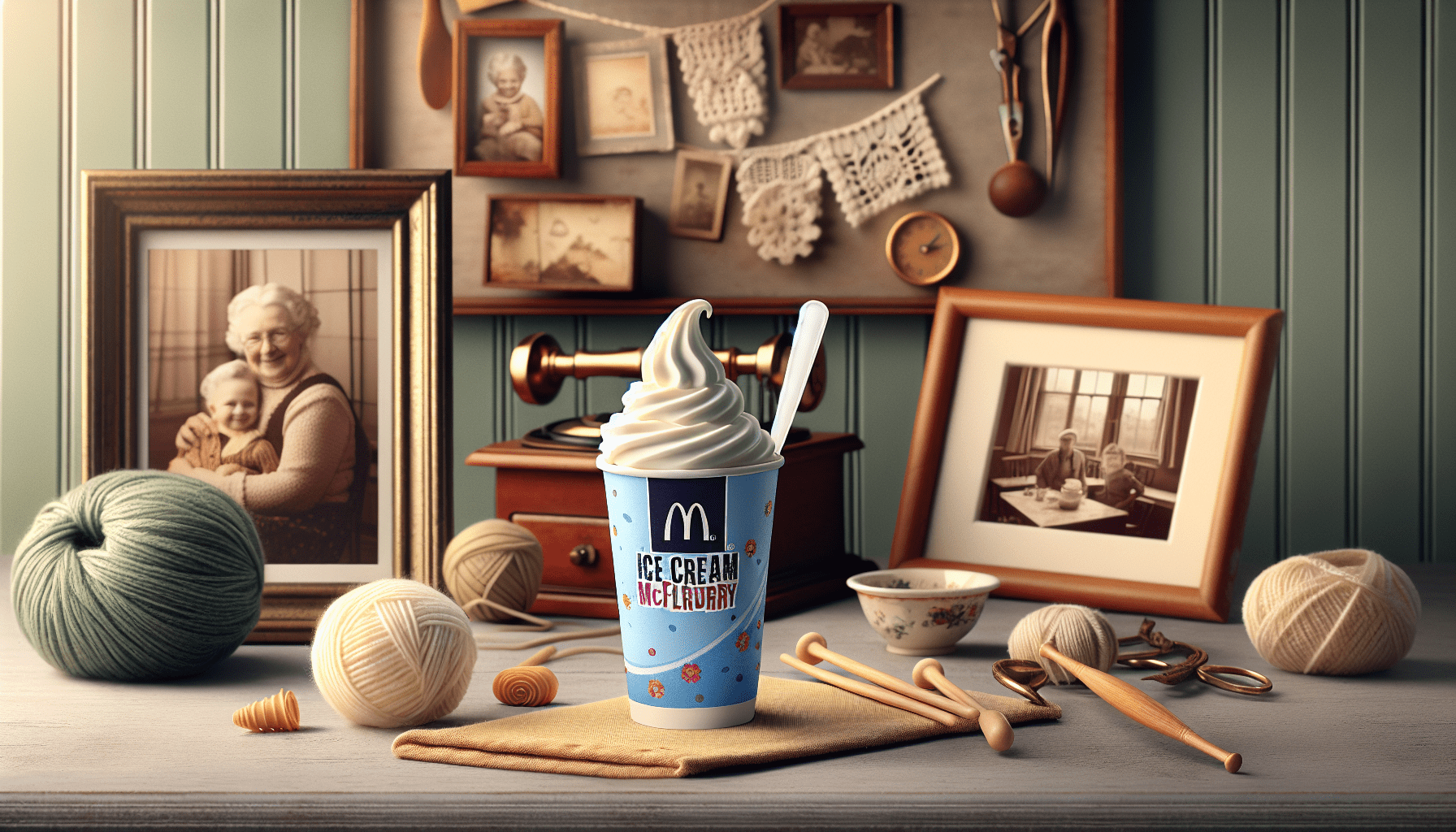 Why Is McDonalds Latest McFlurry Named After Grandma?