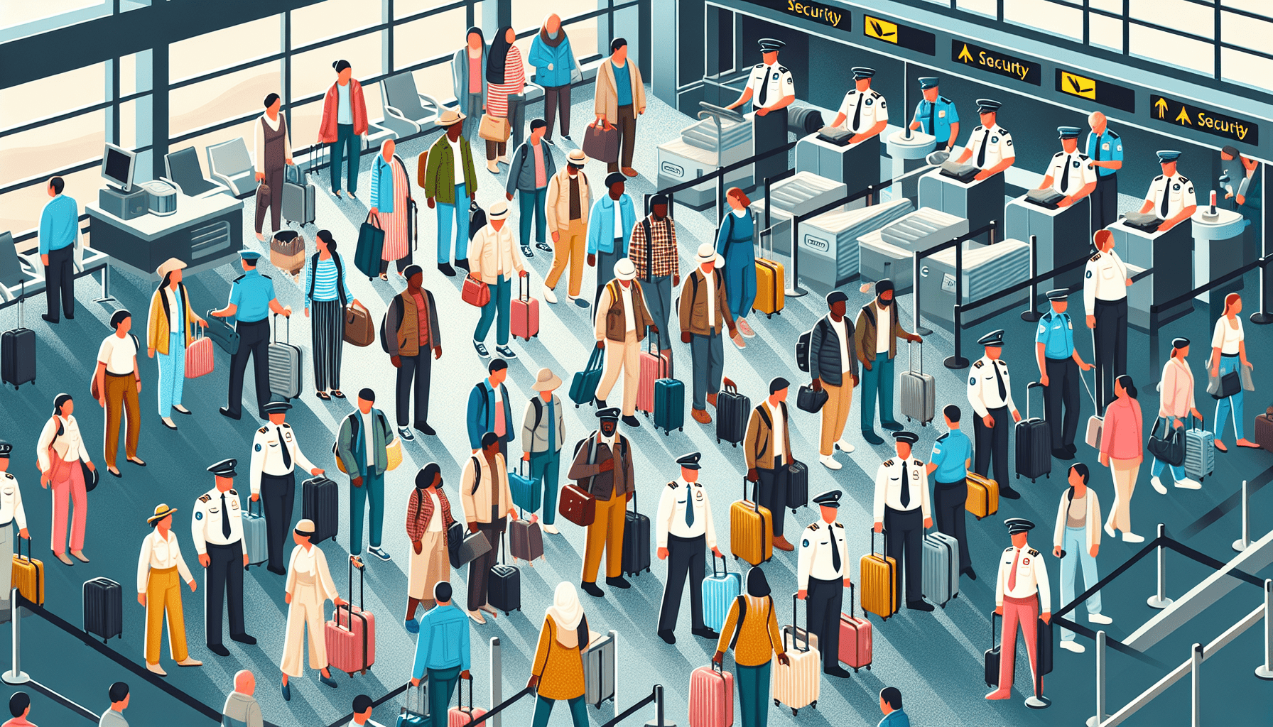 Challenges at TSA Checkpoints: Diverse Travelers and Potential Delays