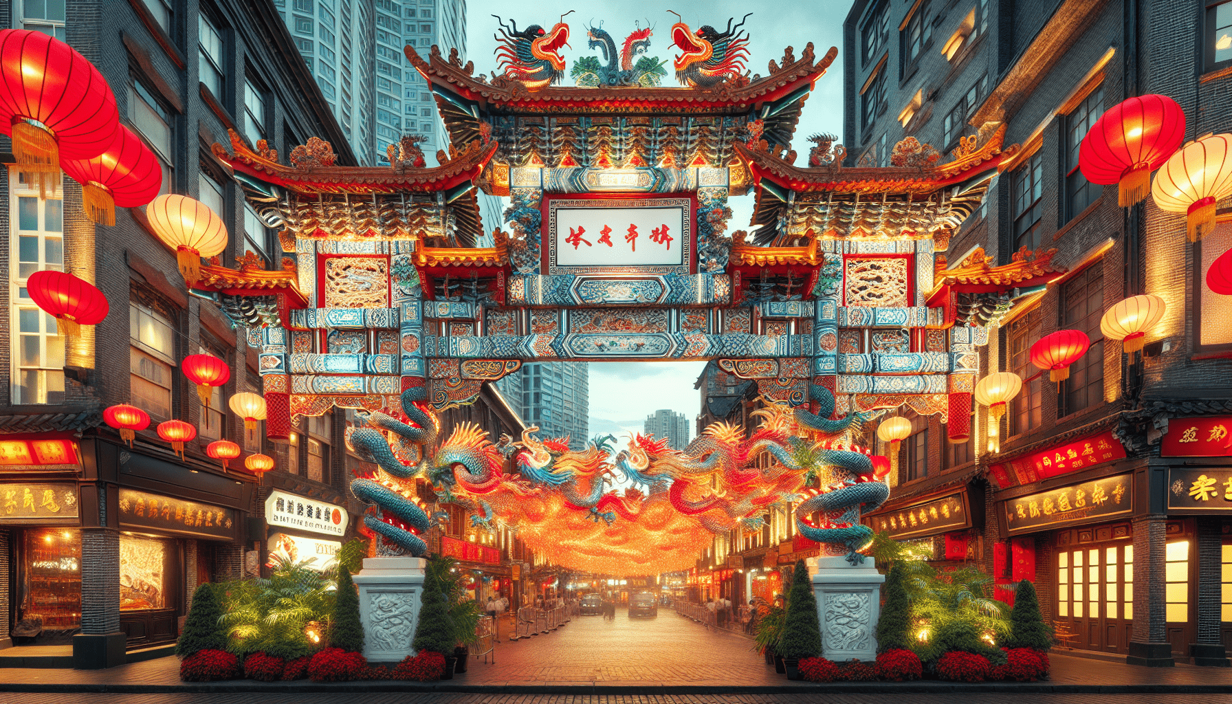 Discover the Charm of Chinatown Starting at the Dragon Gate