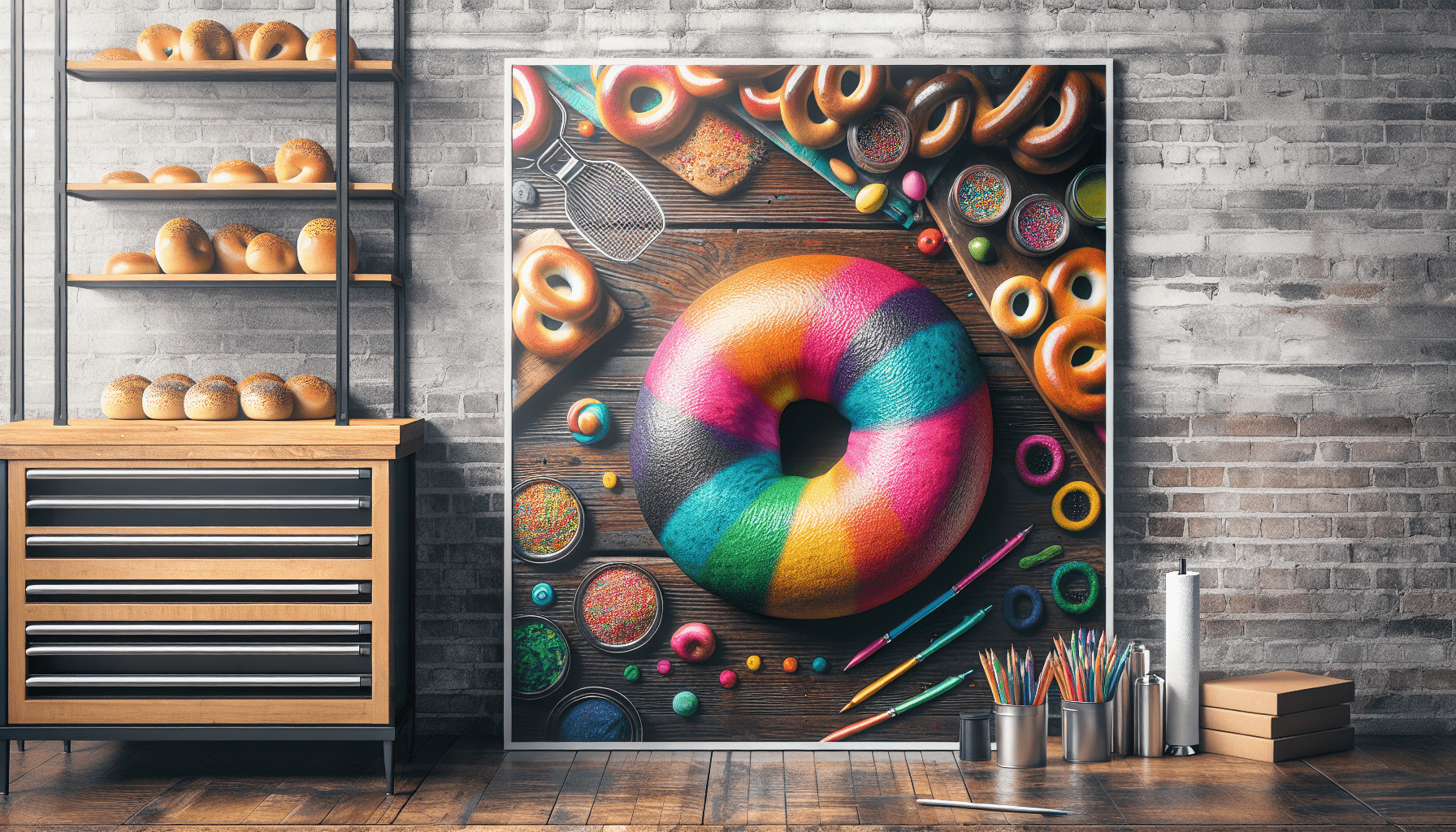 The Brooklyn Natives Rainbow Bagels: A Taste of NYC Culture