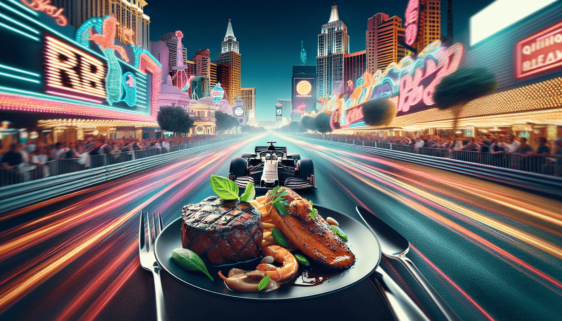 Chef Gordon Ramsay Brings Flavor to the F1 Las Vegas Grand Prix