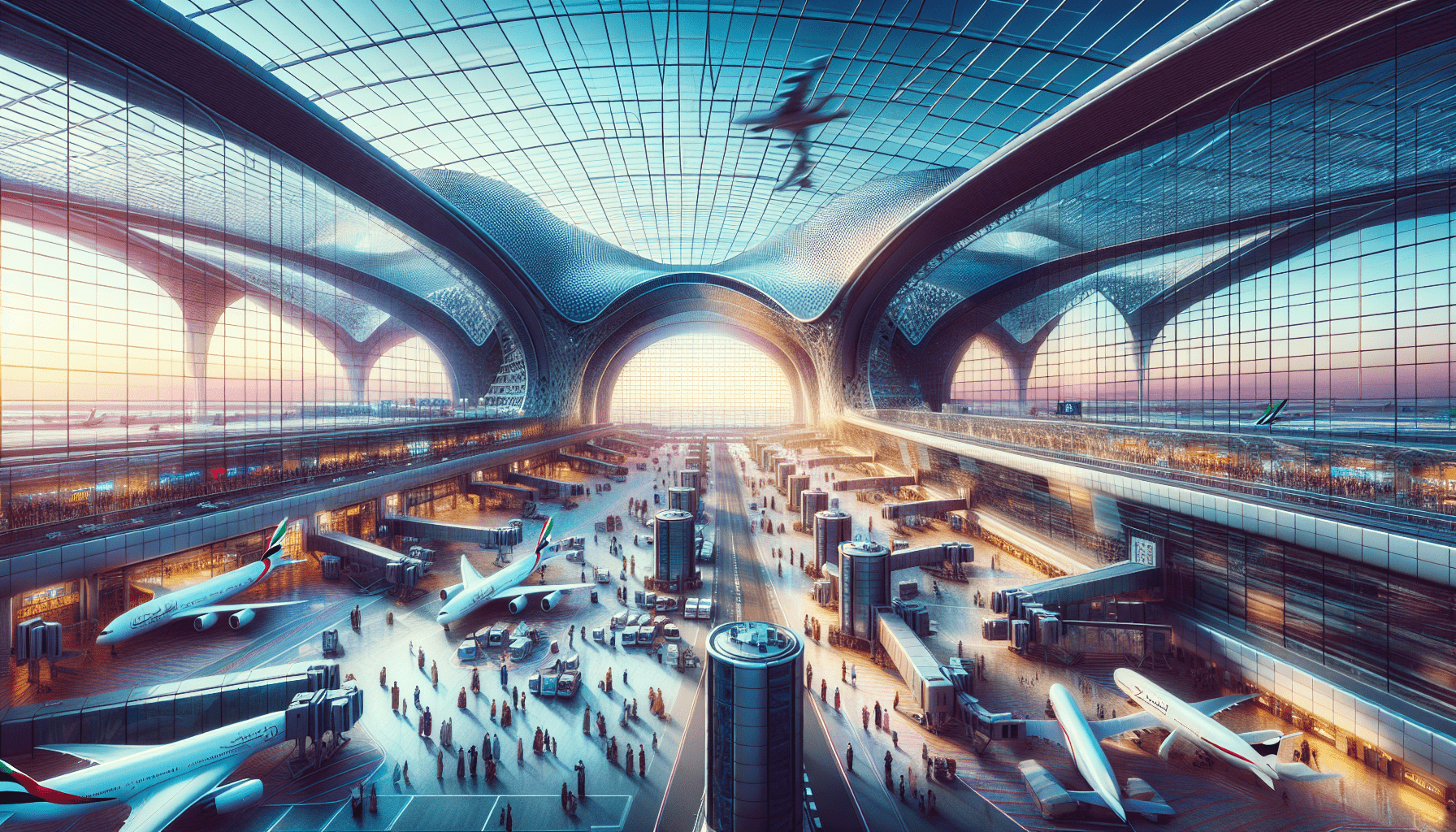 Dubai International Airport Sees Record Visitors in First Half of 2024