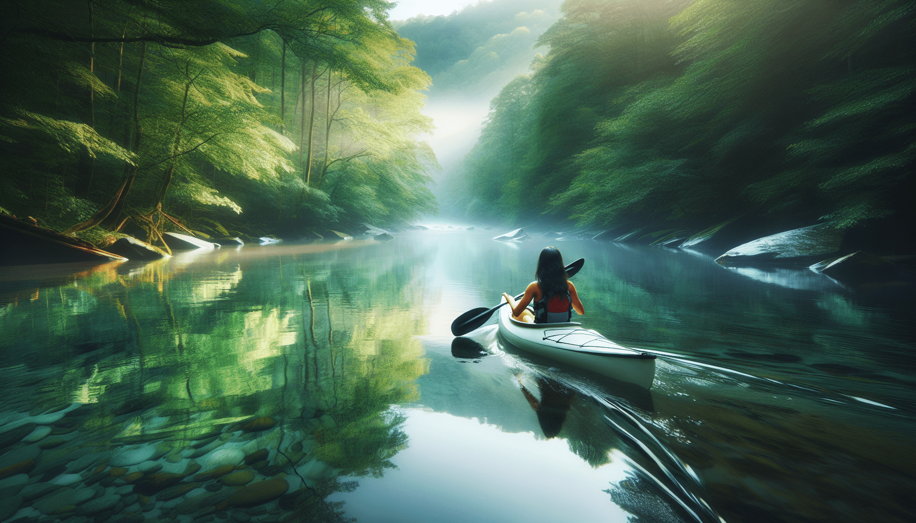 Paddling Adventures Near Asheville by Teresa Bergen