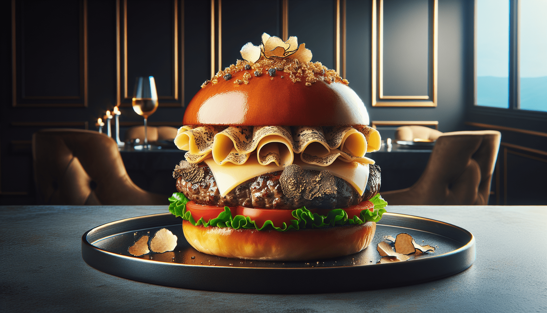 The $777 Burger Gordon Ramsay Tried At Burger Brasserie