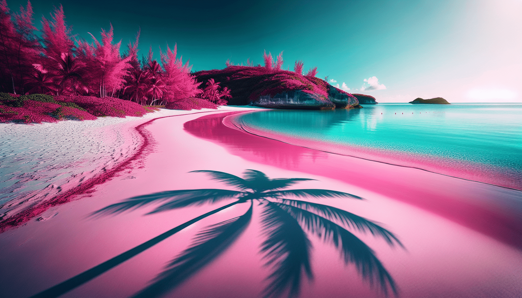 The Majestic Pink Sands of Harbour Island, Bahamas