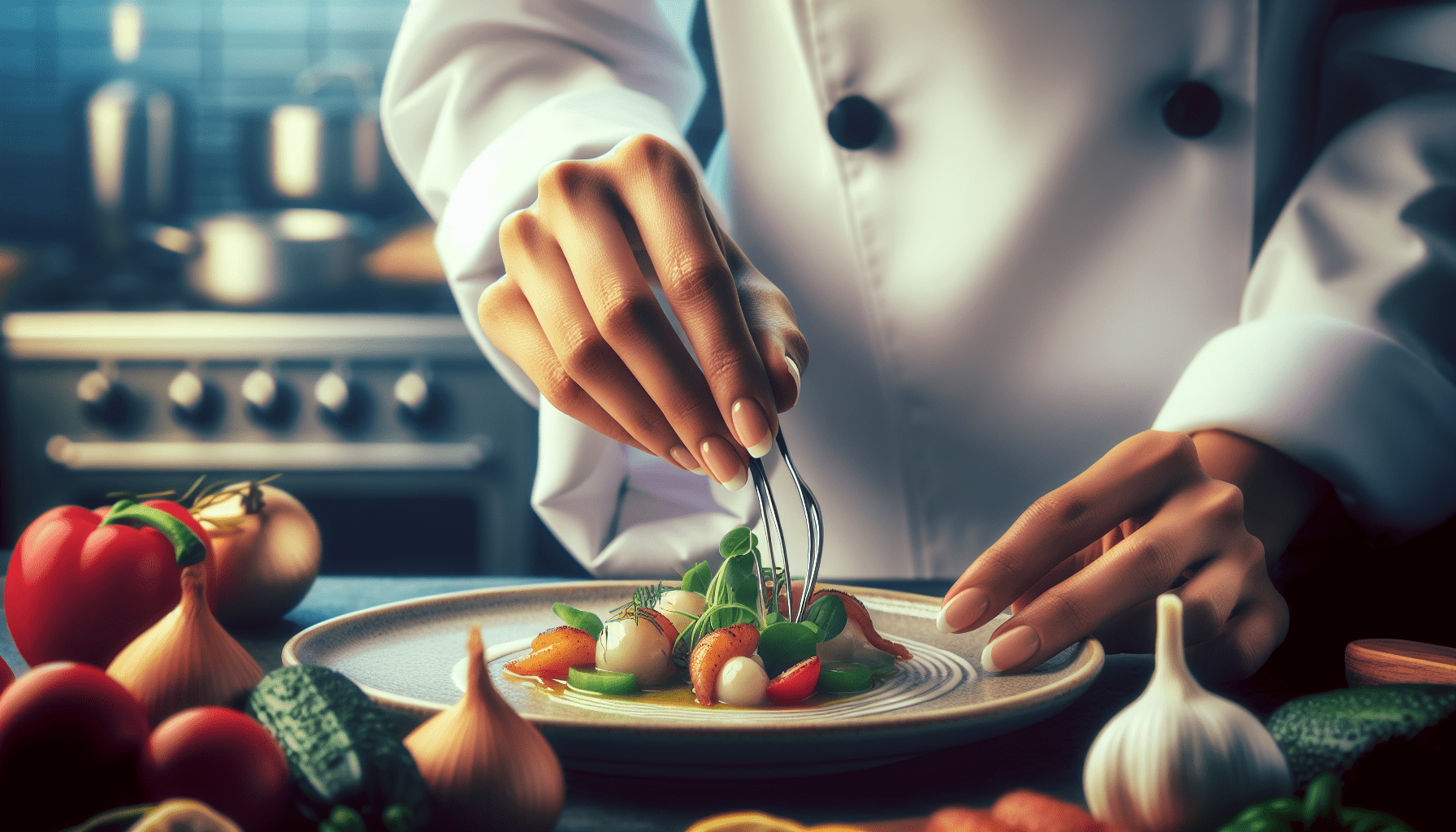 The Reason Chefs Plate Food With Their Hands