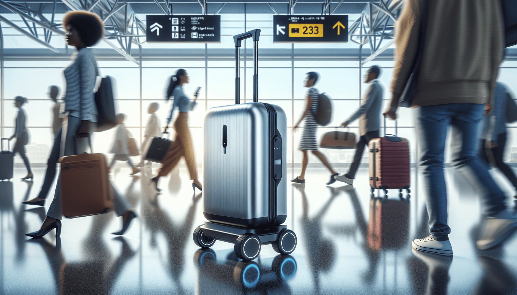 Think Twice Before Bringing Motorized Luggage to Airports