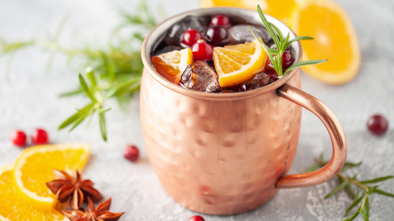 Holiday Twist on Your Moscow Mule