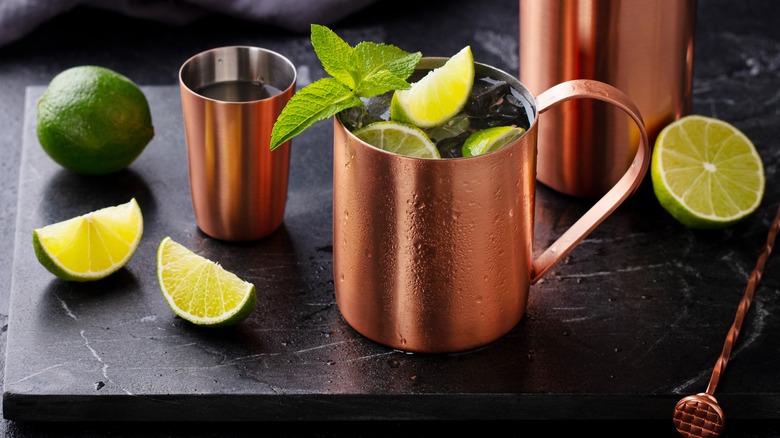 Holiday Twist on Your Moscow Mule